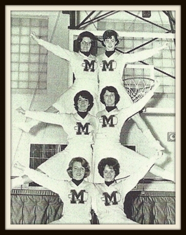 Varsity Cheerleaders
Marcy Underwood, Suzie Shade, Kandy Newcomb, Georgia Stone, Elaine Brown, Pat Abney