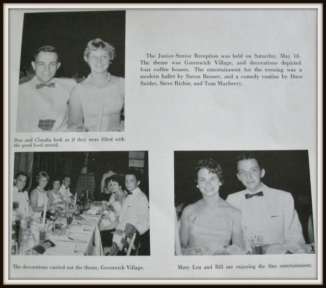 Junior-Senior Reception 1963